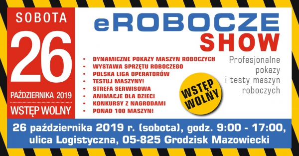 CASE na eROBOCZE Show 2019 w Grodzisku Mazowieckim